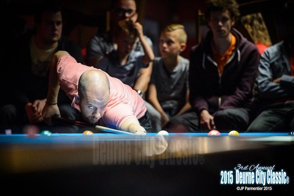 Nick Van den Berg hizo la tacada más alta de Straight Pool: 181 y 500 euros de premio